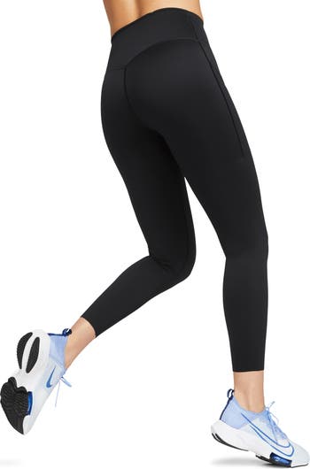 Nike Dri-FIT Go Womens Firm-Support Mid-Rise 7/8 Leggings, Leggings, Clothing, Women, Elverys