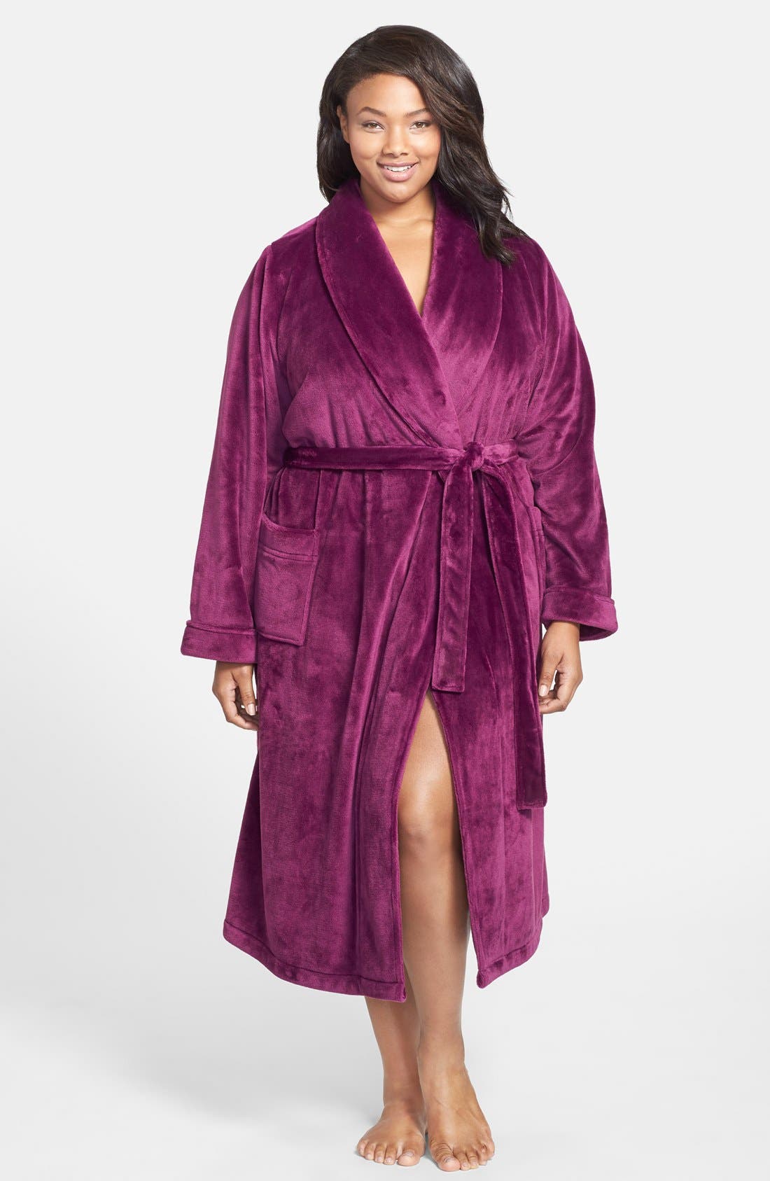 Nordstrom 'Plush' Robe (Plus Size) Nordstrom
