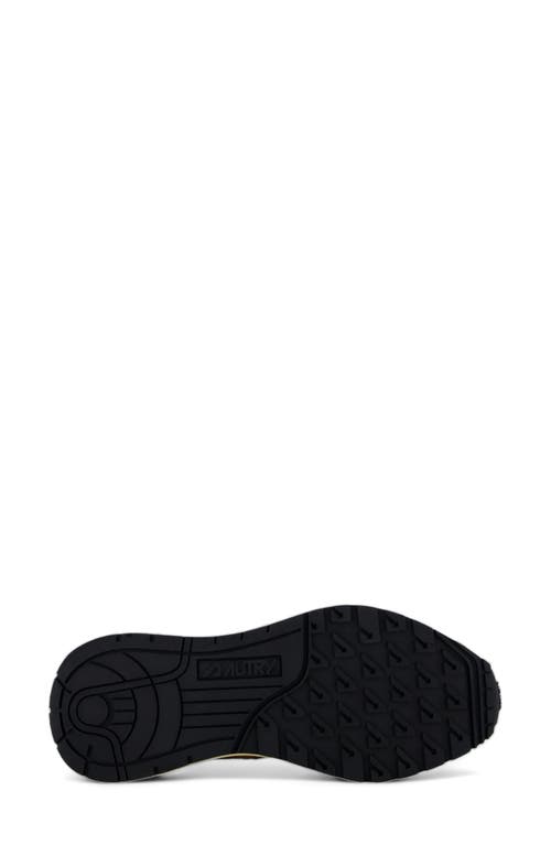 Autry Reelwind Low Sneaker In Hair/ Nylon Sunset/ Blk
