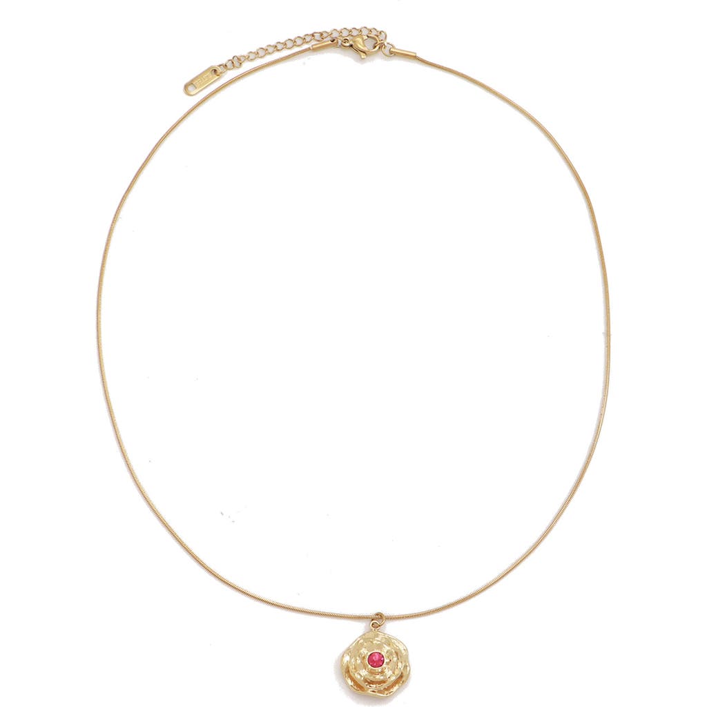 Petit Moments Cordelia Pendant Necklace In Gold