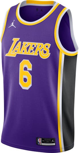 Nike Gold/purple Los Angeles Lakers 2021/22 City Edition Therma
