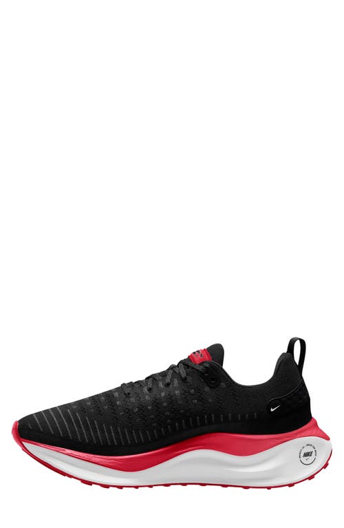 Shop Nike Infinityrn 4 Running Shoe In Black/fire Red/red