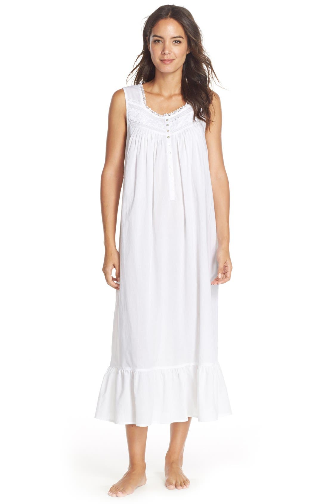 nordstrom white evening gown