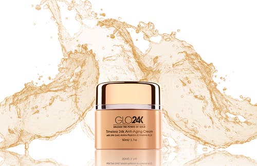 GLO24K UNLEASH THE POWER OF GOLD GLO24K UNLEASH THE POWER OF GOLD TIMELESS 24K ANTI-AGING CREAM
