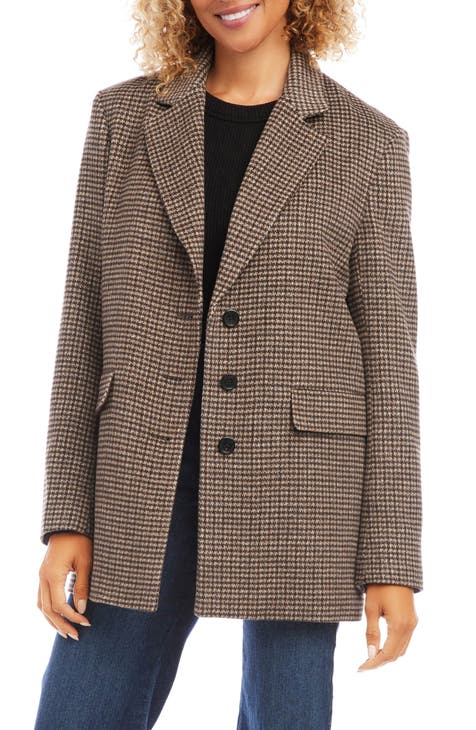 houndstooth coat | Nordstrom