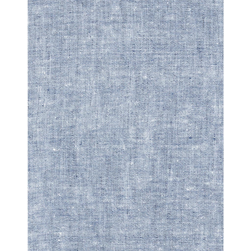 Anaya So Soft Linen Table Runner In Chambray Blue