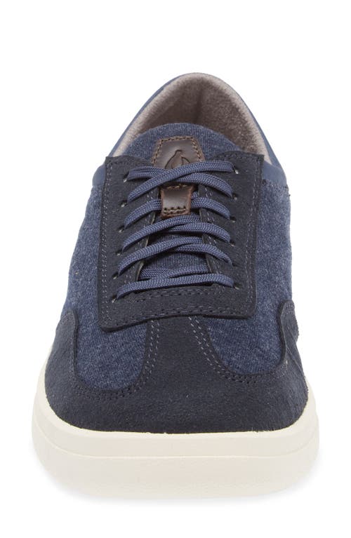 Shop Olukai Pūliki Lace-up Sneaker In Blue Depth/vintage Indigo