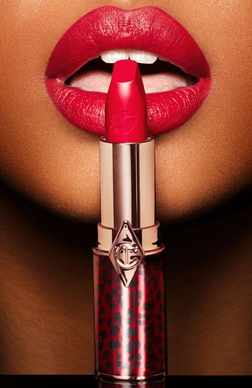 Shop Charlotte Tilbury Hot Lips 2 Lipstick In Patsy Red/matte