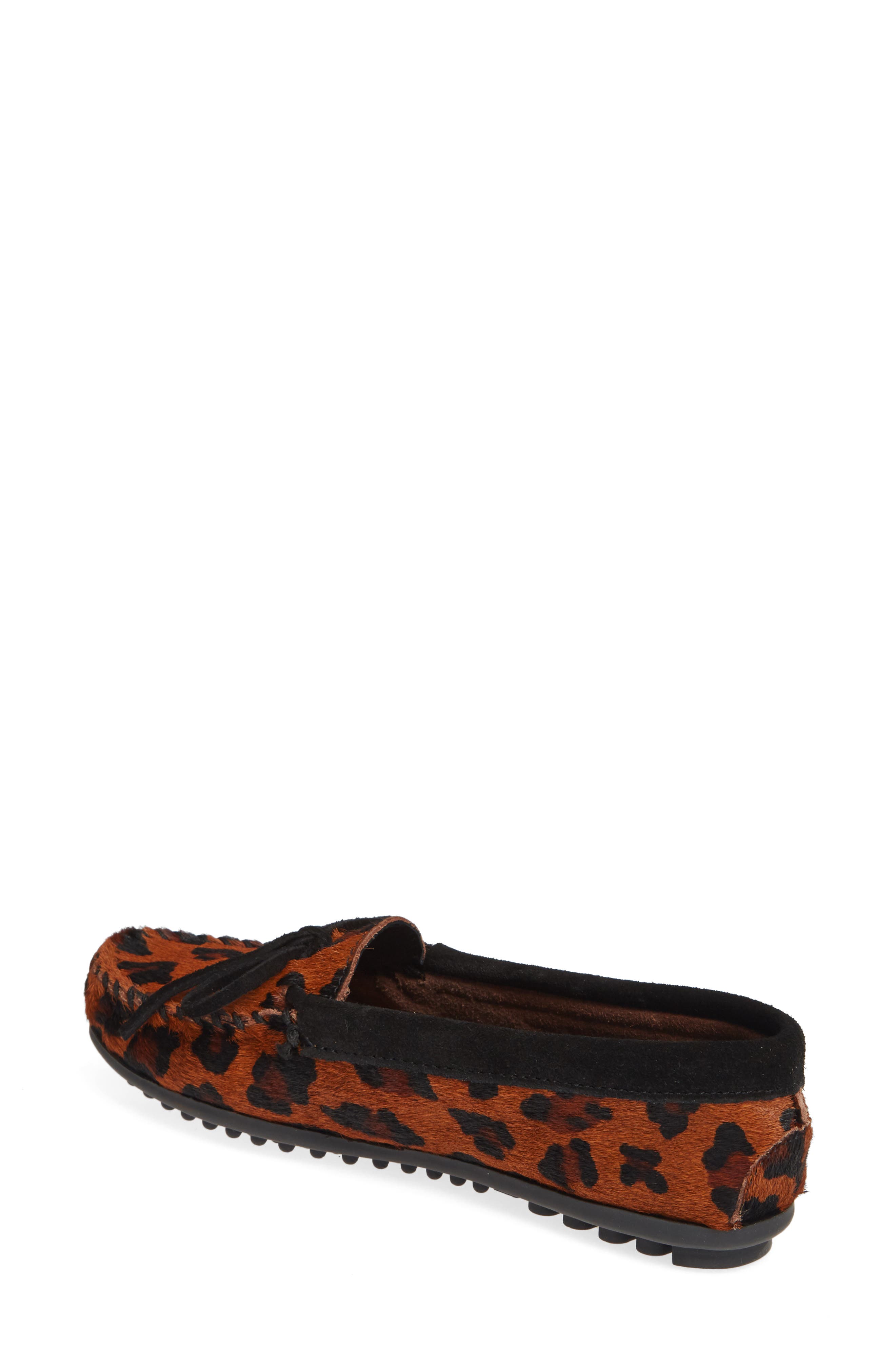 minnetonka full leopard moccasins