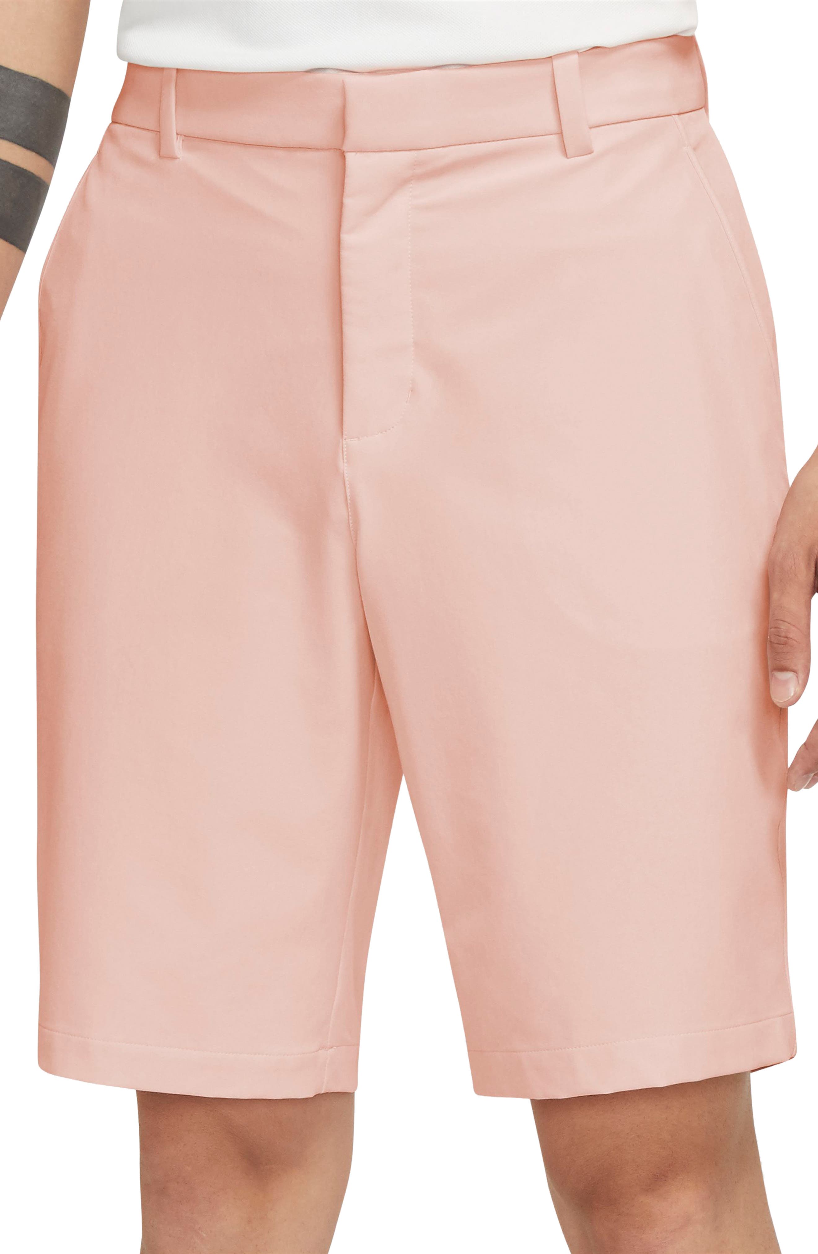 pink nike golf shorts