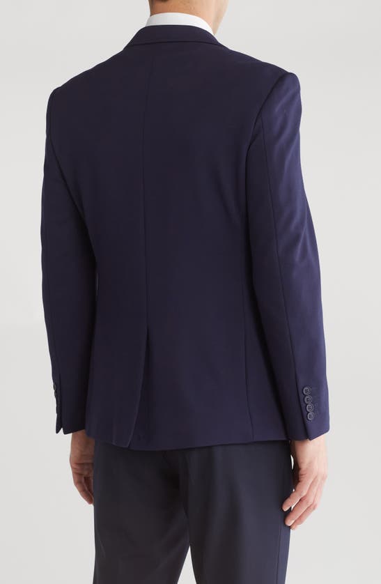 Tahari Slim Fit Sport Coat In Navy