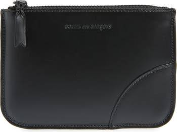 Very Black Small Zip Pouch
