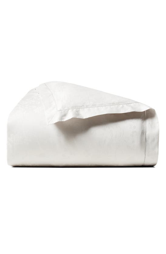 Polo Ralph Lauren Organic Cotton Bethany Jacquard Duvet In Parchment