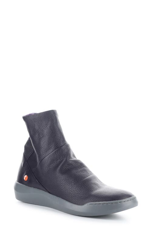 Softinos By Fly London Bler Bootie In Dark Purple Smooth