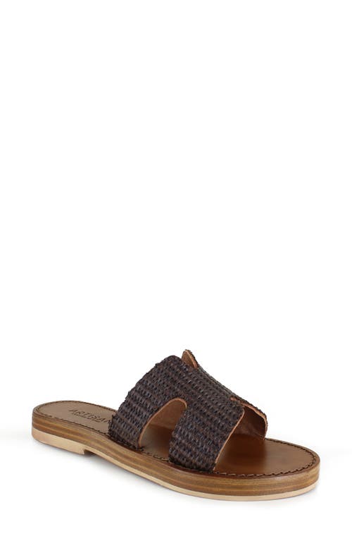 Shop Artisan Crafted By Zigi Kolinna Slide Sandal In Brown