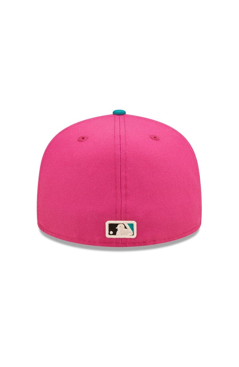 New Era Mens New Era Pinkgreen Los Angeles Dodgers Cooperstown Collection 1981 World Series 3153