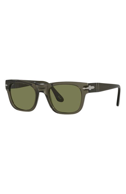 Shop Persol 52mm Rectangle Sunglasses In Havana/polar Brown