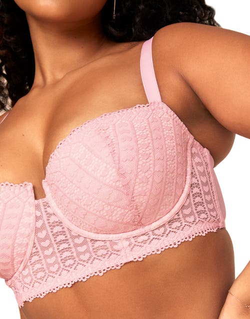 Shop Adore Me Nymphadora Contour Balconette Bra In Medium Pink