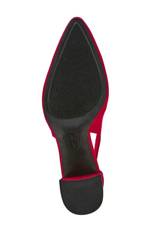 Anne Klein Women's Berkeley Block Heel Dress Pumps In Deep Red