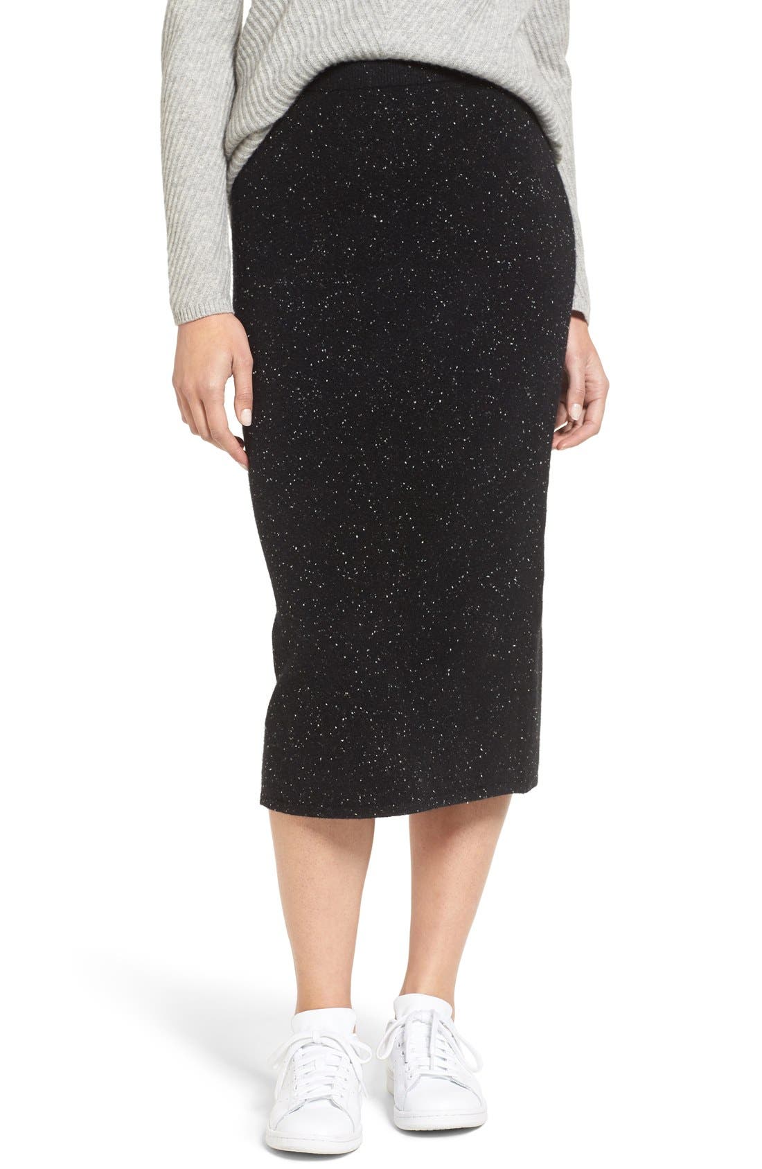 Nordstrom Collection Cashmere Blend Knit Skirt Nordstrom