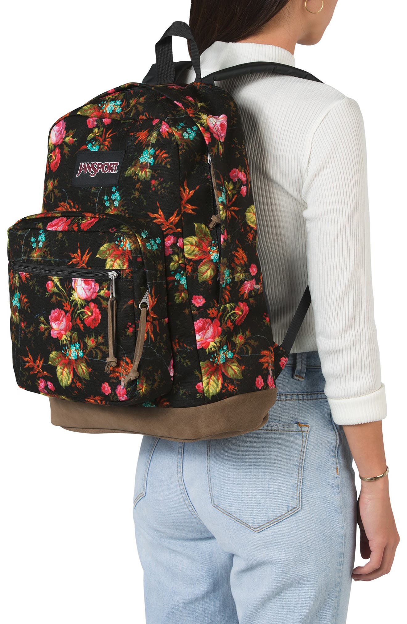 Jansport Right Pack Expressions Backpack In Countryside Garden Print