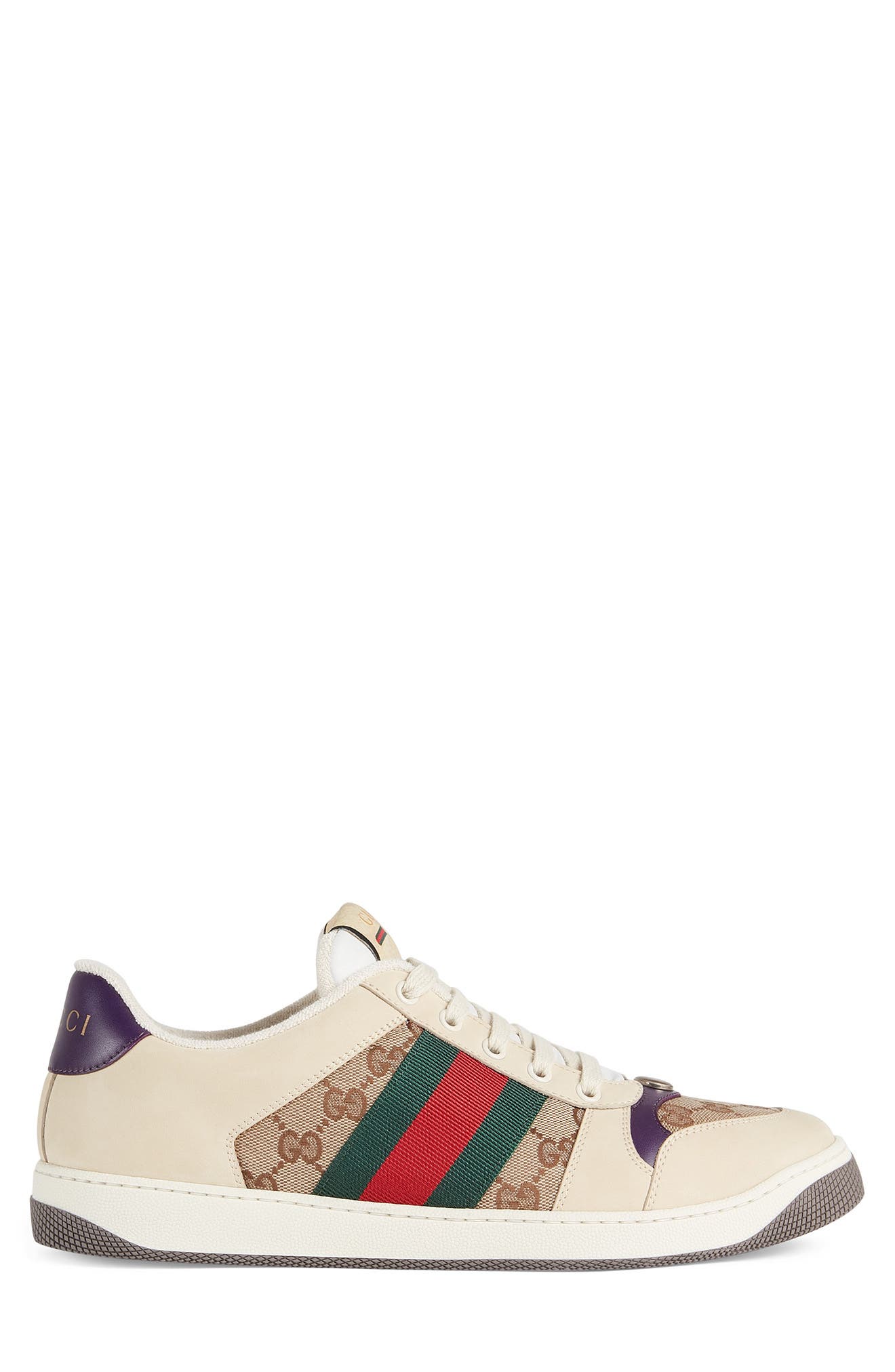 gucci clean screener sneakers