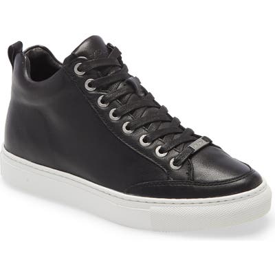 Jslides Ludlow Platform High Top Sneaker, Black