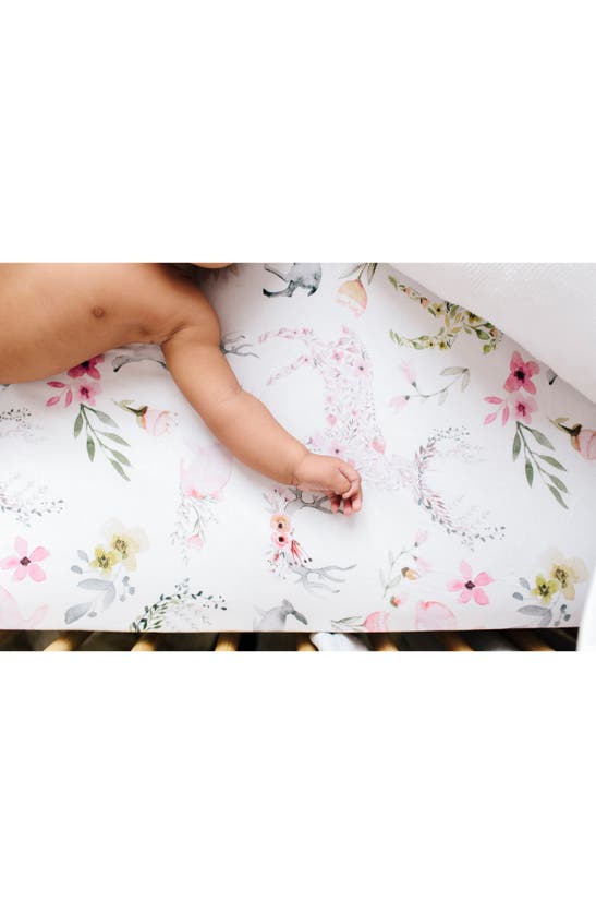 Shop Oilo Fawn Crib Sheet & Cuddle Blanket Set