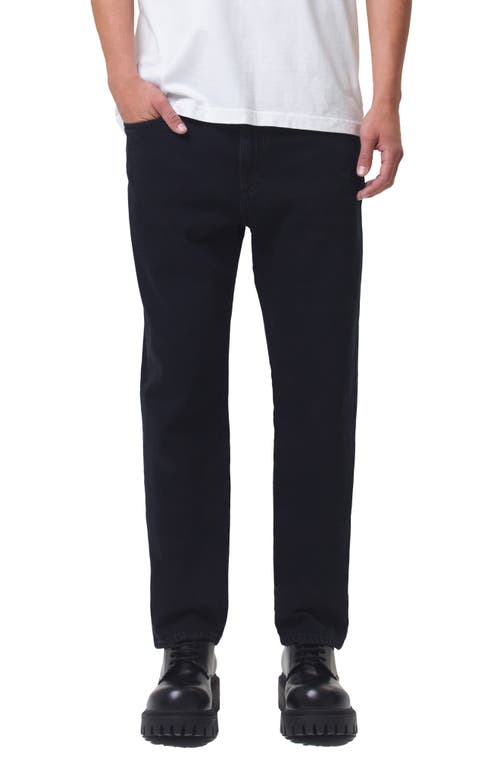 AGOLDE Curtis Relaxed Tapered Jeans Crushed at Nordstrom,