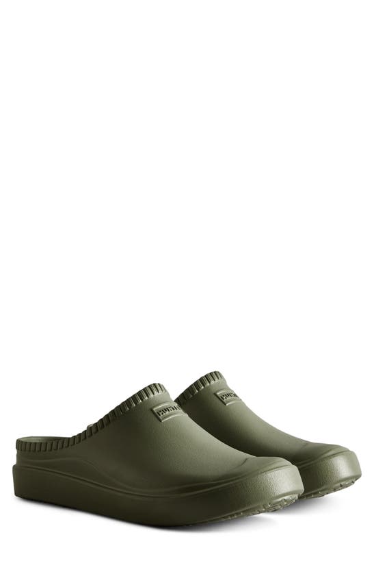 Hunter Gender Inclusive In/out Bloom Clog In Green