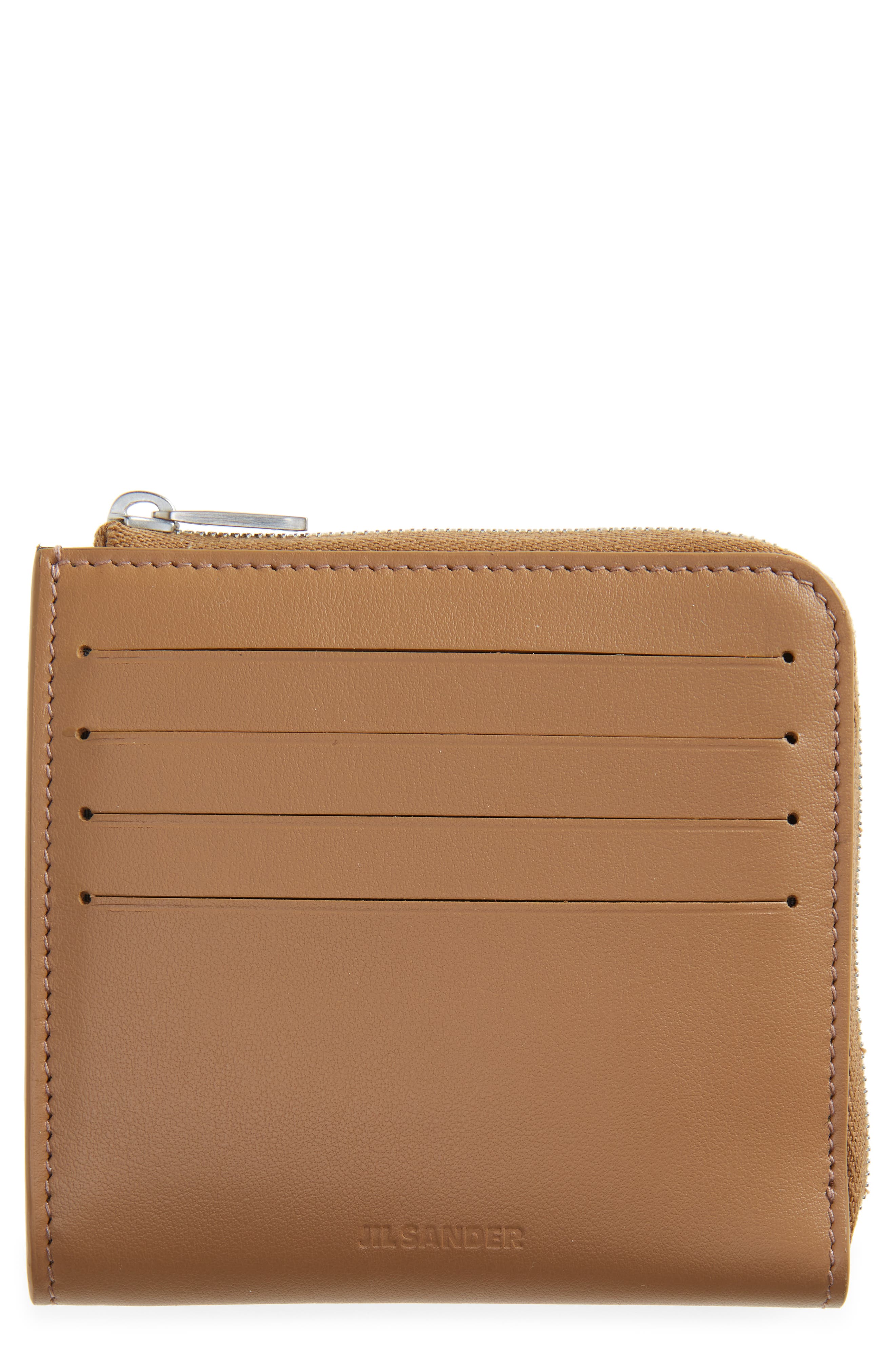 Jil Sander Zip Around Leather Wallet | Nordstrom