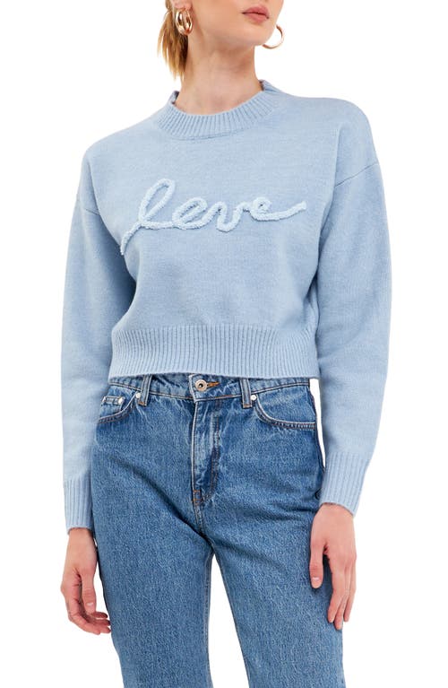 Endless Rose Love Chenille Sweater at Nordstrom,