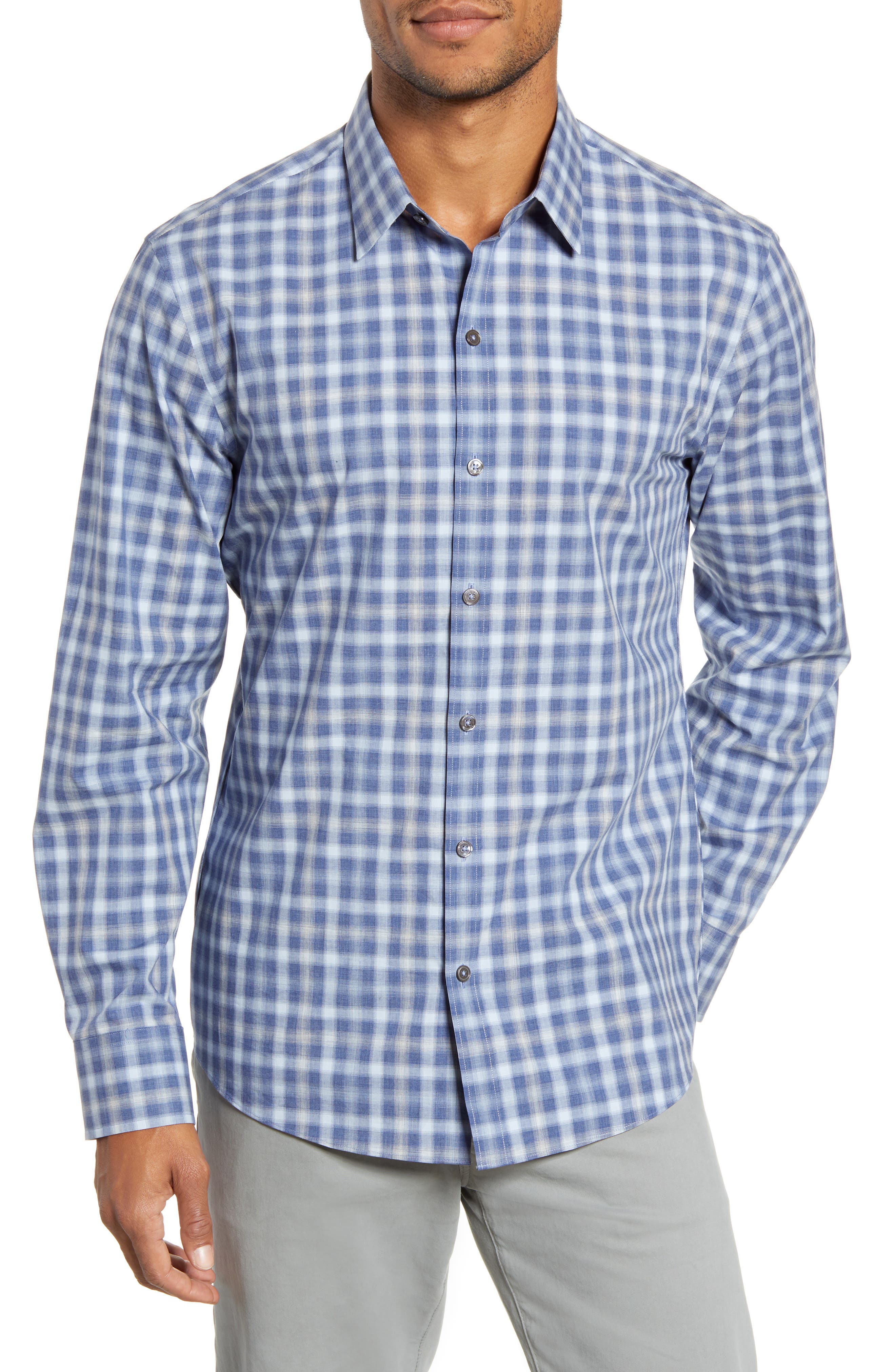 Zachary Prell | Ojeda Regular Fit Plaid Button-Up Shirt | Nordstrom Rack