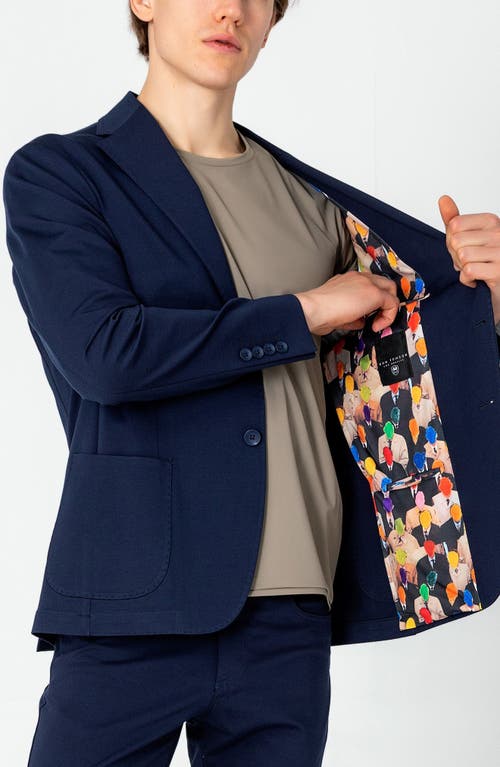 Ron Tomson Dinner Jacket In Navy