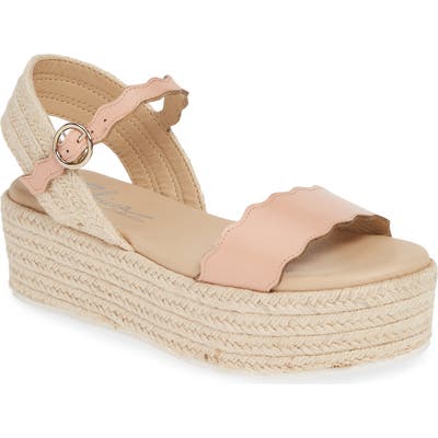 Sbicca Kiowa Platform Espadrille Sandal, Pink