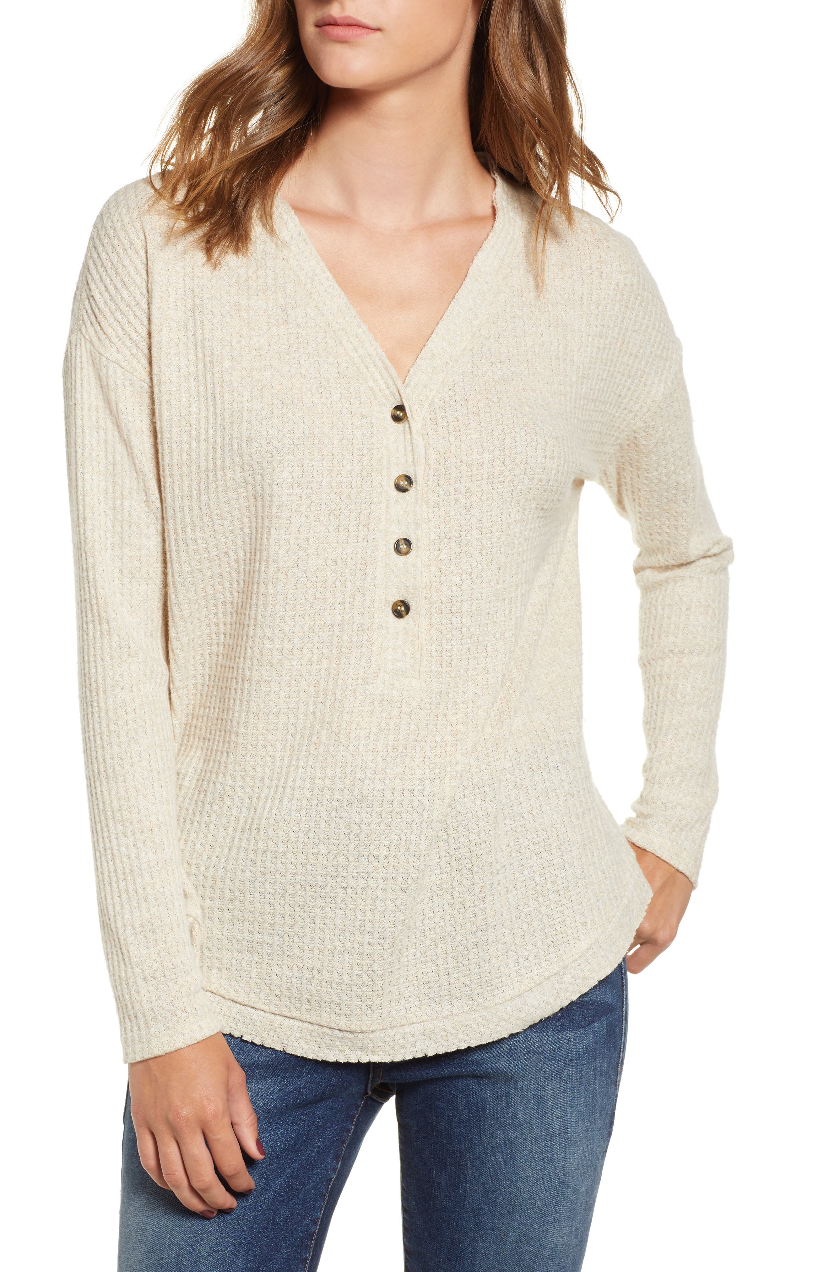 socialite thermal henley