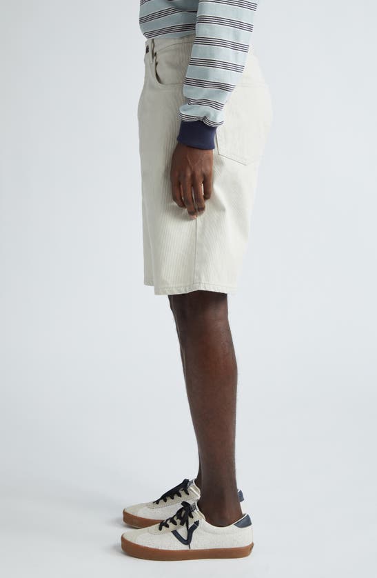 Shop Beams Corduroy Shorts In Oyster 05