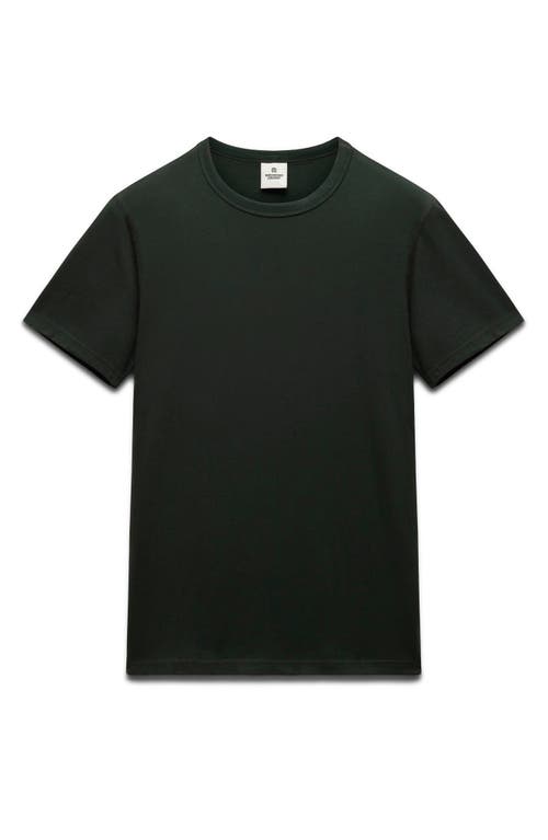 Shop Reigning Champ Lightweight Cotton T-shirt In Petrol