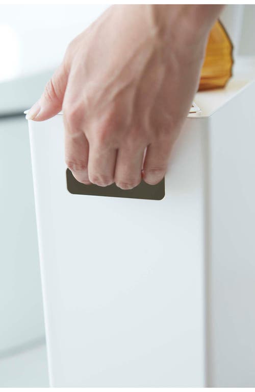 Yamazaki Toilet Paper Stocker In White