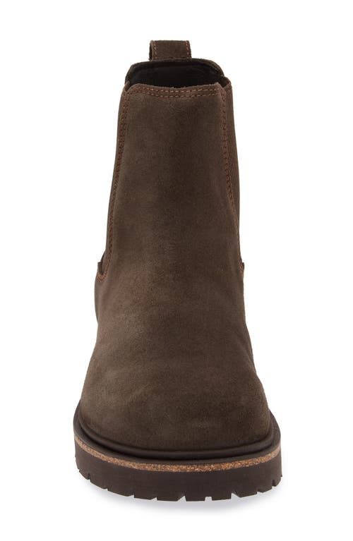 Shop Birkenstock Highwood Chelsea Boot In Chocolate