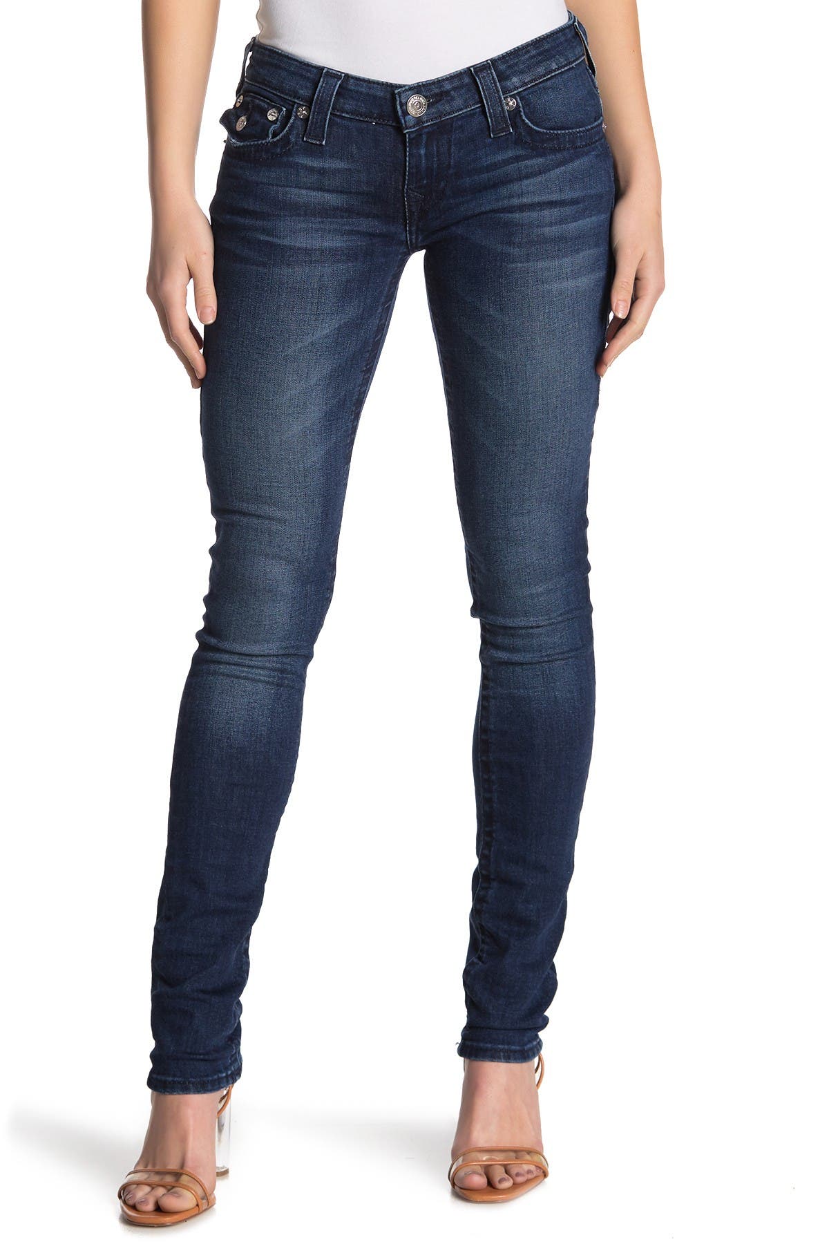 Stella Flap Pocket Skinny Jeans 