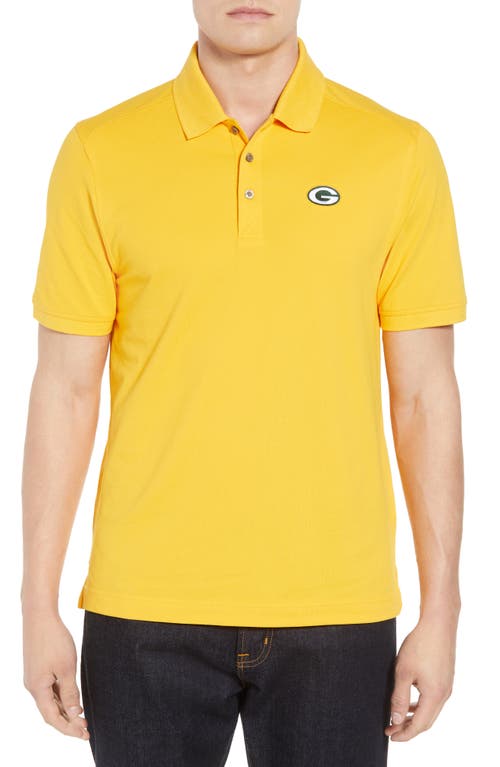 Cutter & Buck Green Bay Packers - Advantage Regular Fit DryTec Polo College Gold at Nordstrom,