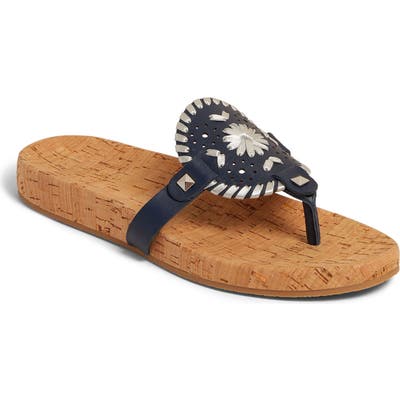 Jack Rogers Georgica Flip Flop- Blue