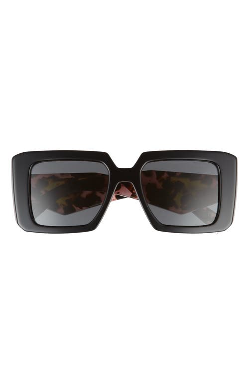 Prada 51mm Square Sunglasses in Black at Nordstrom