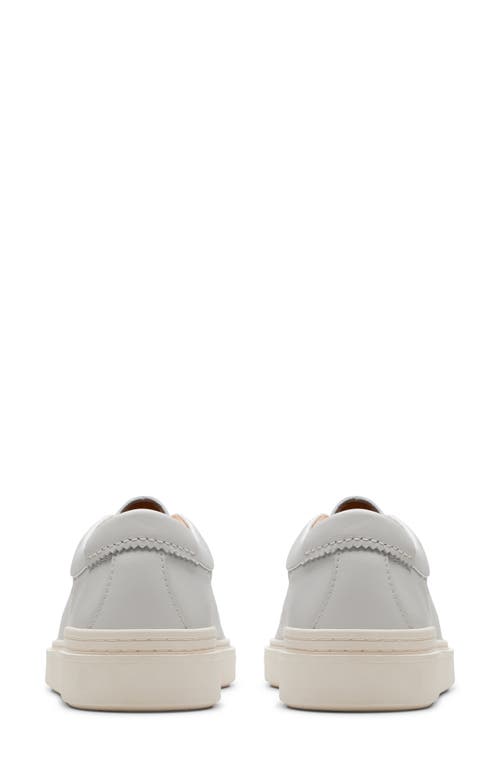 Shop Clarksr Clarks(r) Craft Swift Sneaker In White Leather