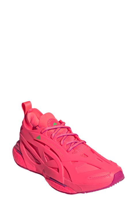 Brand New Adidas STELLA MCCARTNEY Tennis Shoes Women Acid Orange Sizes 5.5