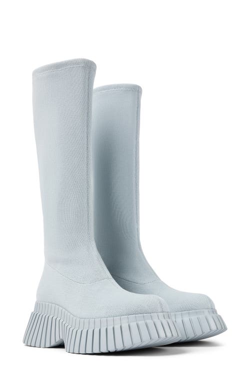 Camper BCN Tall Sock Boot Light Pastel Grey at Nordstrom,