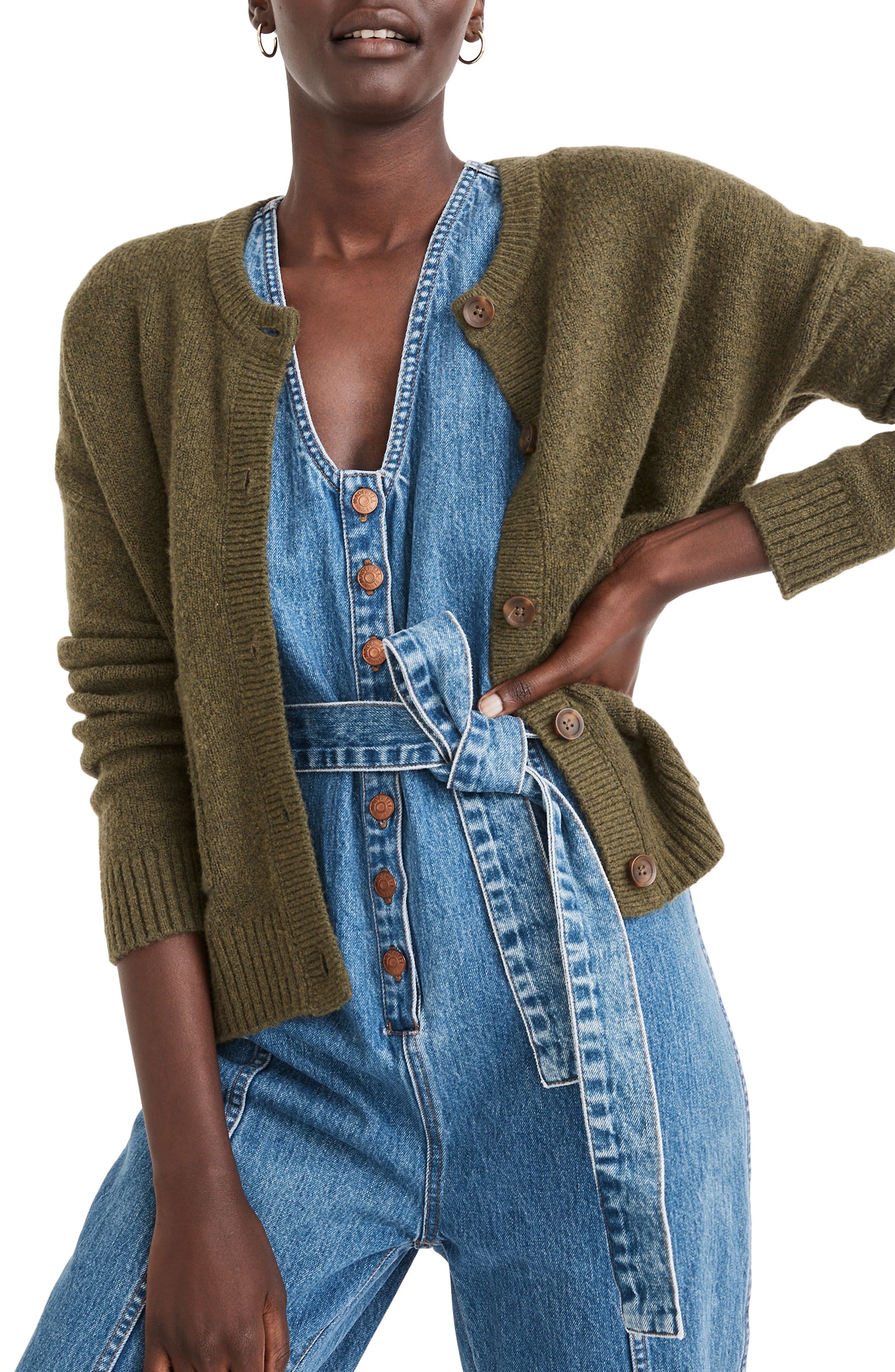 madewell green sweater