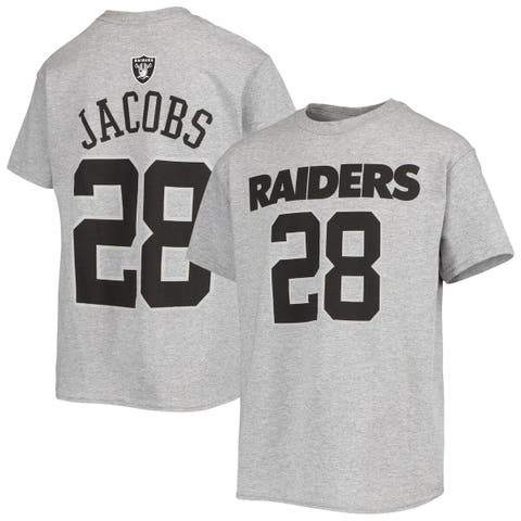 Preschool Josh Jacobs Black Las Vegas Raiders Replica Player Jersey