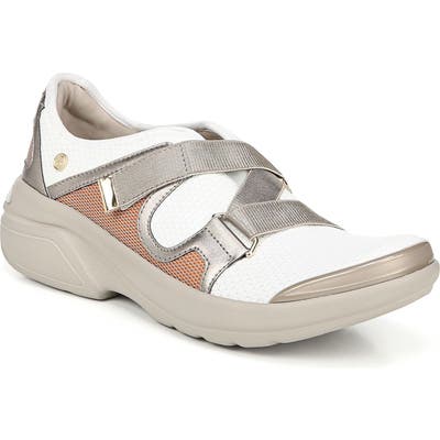 Bzees Offbeat Slip-On Sneaker- White